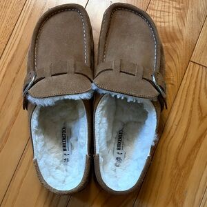 New NWOT Birkenstock Buckley Shearling Shoes 36 Narrow (no box)